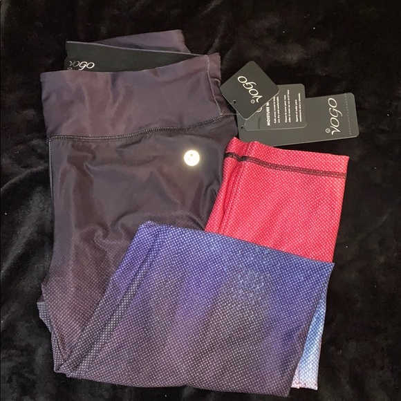 VOGO Grey Pink Legging - Picture 5 of 6